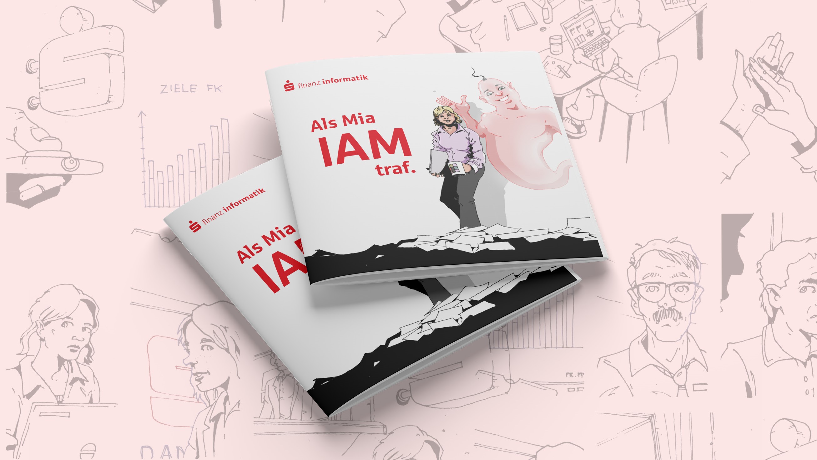 Comic "Als Mia IAM traf." Cover Comic "Als Mia IAM traf."