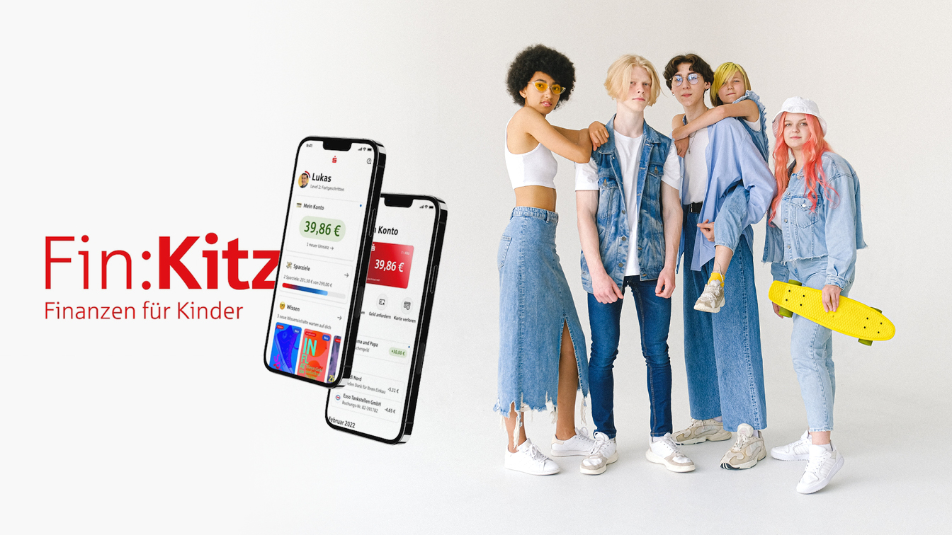 Mit Fin:Kitz spielerisch ins Mobile-Banking starten