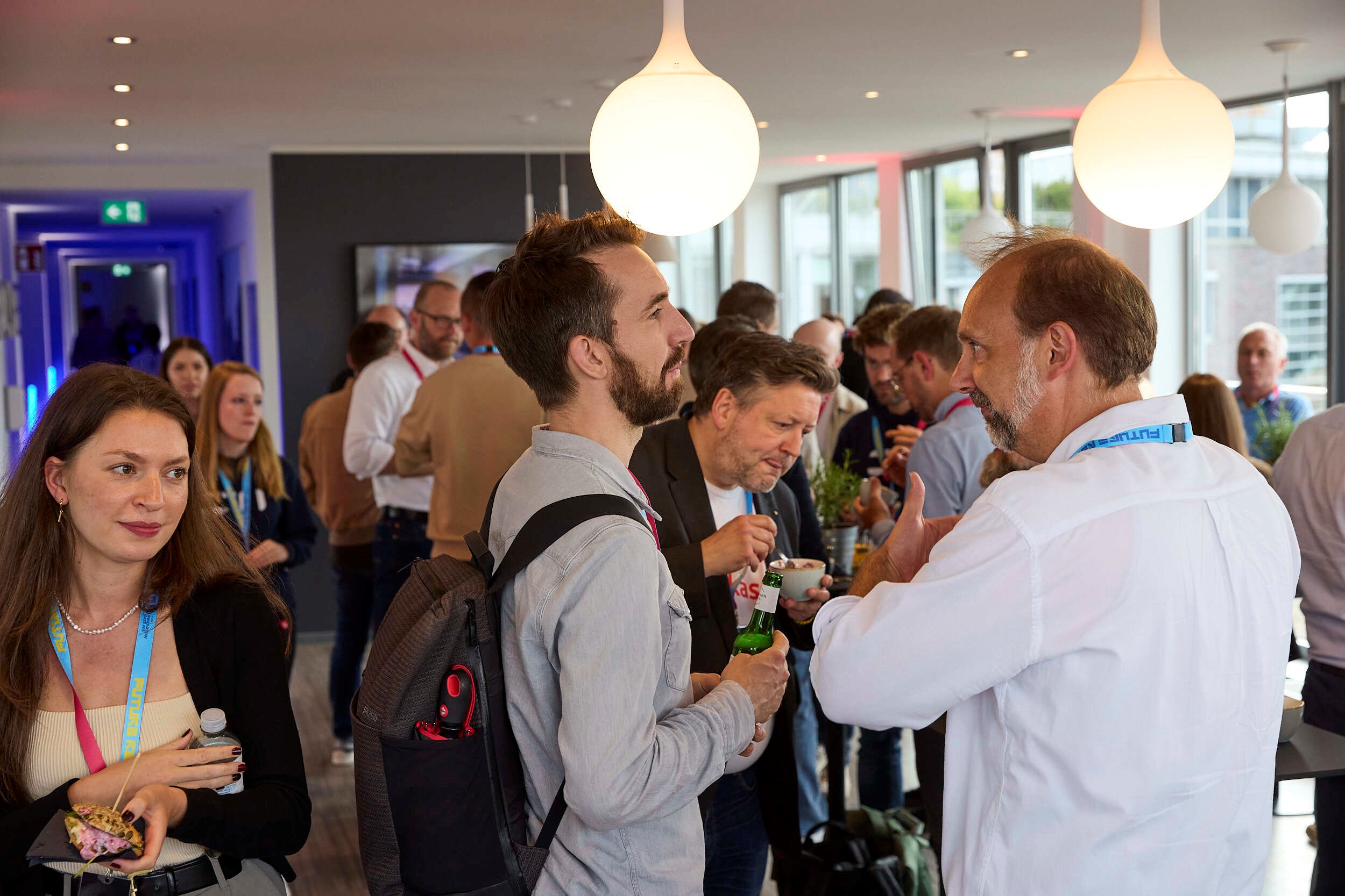 Networking bei den S-Hub Innovation Days 2024 in Hamburg