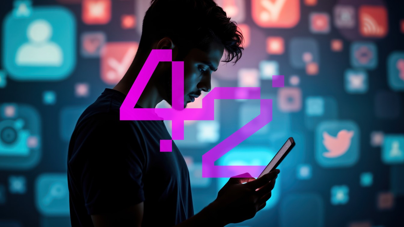 Bitkom-Befragung:  Deutsche haben im Schnitt 42 Apps auf ihrem Smartphone.